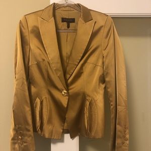 Escada Gold Silk Blazer ⚡️